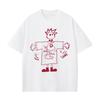 2026 New Summer Fashion Pure Cotton Unisexs Printed Tshirt Casual Breathable Comfortable Unisexs and Womens Short Sleeved Shirt