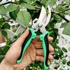 1Pc Garden Pruning Shears, Strong Stainless Steel Scissors, Hand Pruners For Fruit Pedicels, Power Saving Trimming Tools