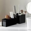 Plastic Makeup Brush Holder Black Pen Container Simple Pen Holder  School Office