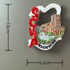Italy Travelling Souvenirs Roma Fridge Magnets Milan Bologna Cefalu Otranto Lake Maggiore Vieste Fridge Stickers Wedding Gifts