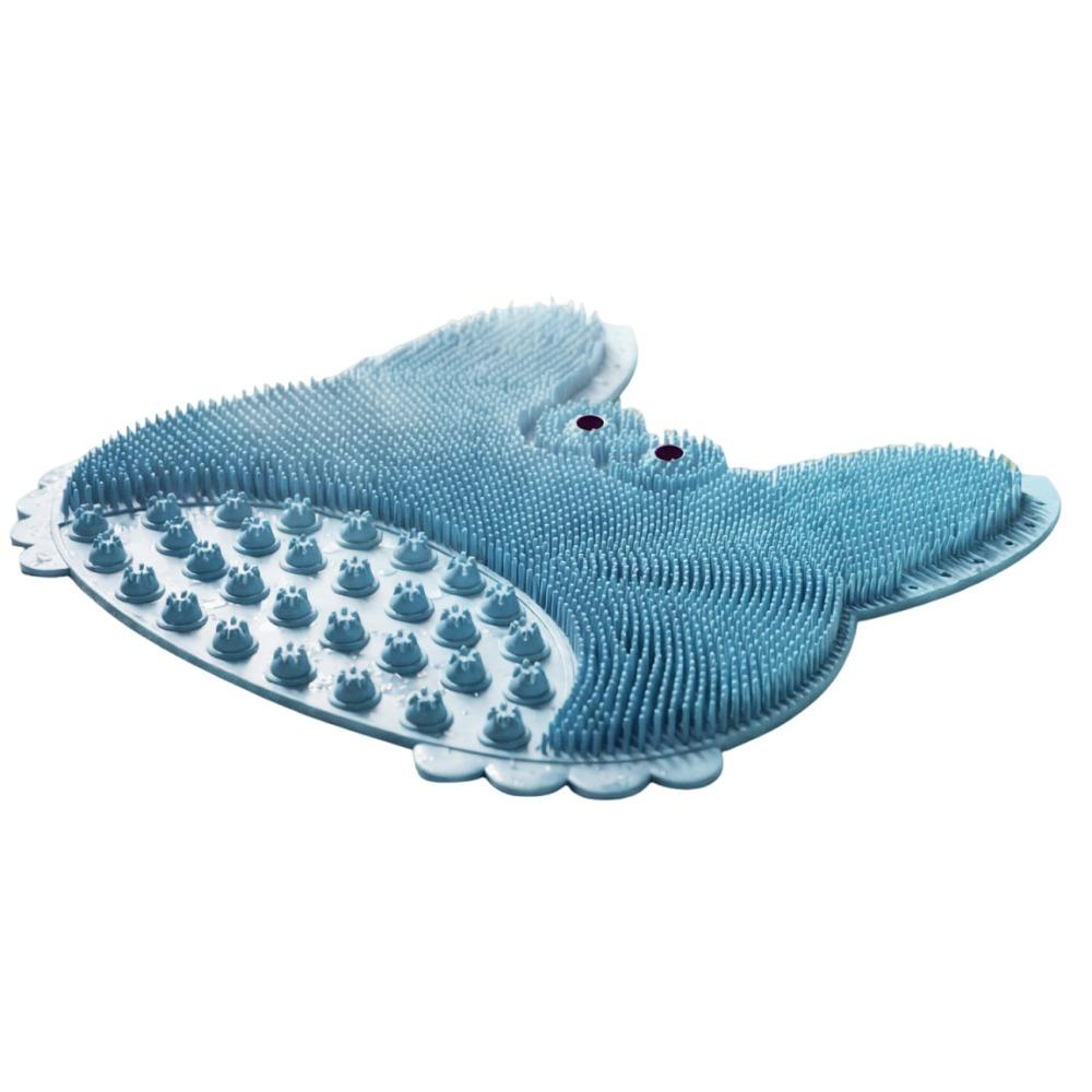 Crab Shape Shower Foot Scrubber Mat Cartoon Magnet Bead Massage Shower Pad Comfortable Creative Non-slip Bath Rug
