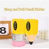 Sharp and Dull Pencil Holder for Classroom, Pencil-Shaped Dispenser, Storage Organizer for School, Teachers Office Desk Ideas (Yellow)