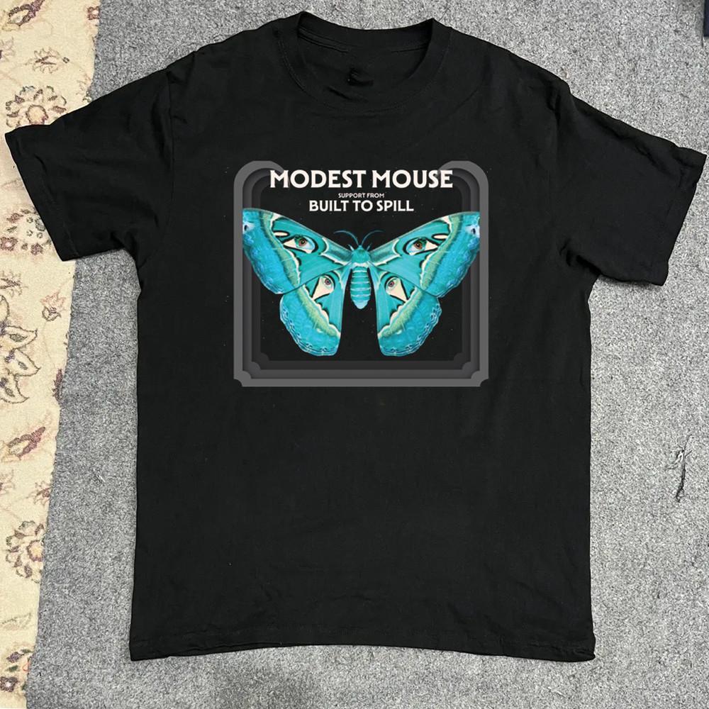 

Modest Mouse wsg Built To Spill T-Shirt Black All Size S-5XL Unisex T-Shirt XL