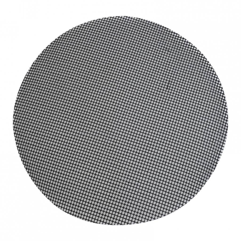 Round Grill Mesh Mat for BBQ 16 Inch Fiberglass Grilling Accessory 2 Pieces
