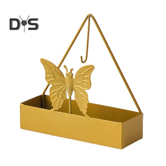 Stojan na kadidlo odpuzující železo s háčkem Motýli Stojan na kadidlo listů Gingko Stojan Přenosný Stolní Lapač popela Krabička Vánoční dárek