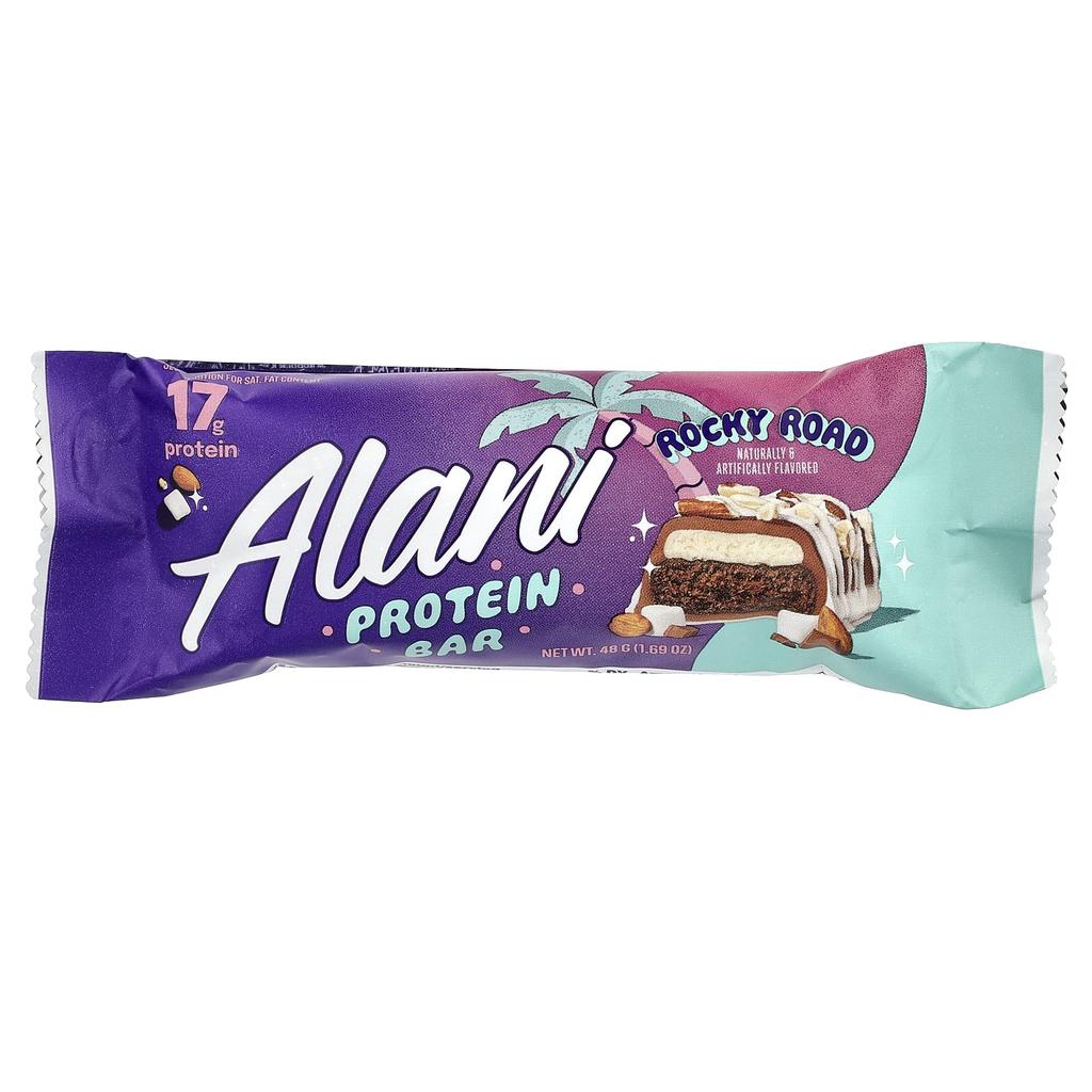 Alani Nu, Protein Bar, Rocky Road, 12 Bars, 48g (1.69oz) Each