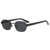 European and American personality box trend retro metal sunglasses vacation outdoor UV protection fashion sunglasses