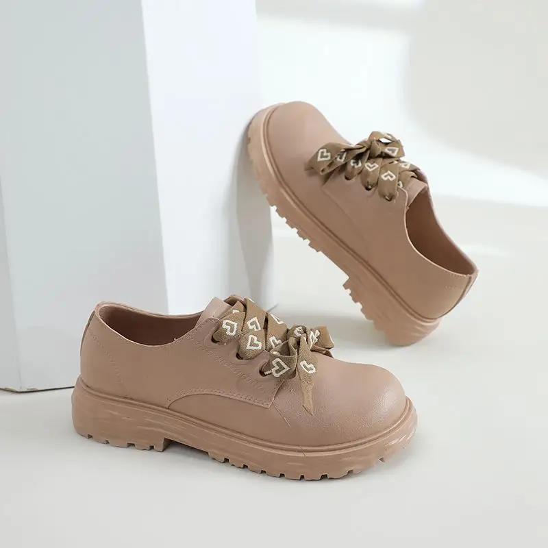 Fashion Loafers Round Toe Women's Shoes Ladies Pumps Platform Non Slip Popular Beau Today Young Vacation Lastest 39 Chic and Elegant Y2k