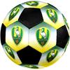 ADO Den Haag Soccer Ball Colorful All Ages Machine Stitched PVC Competition Ready Durable High-Bounce.SIZE5