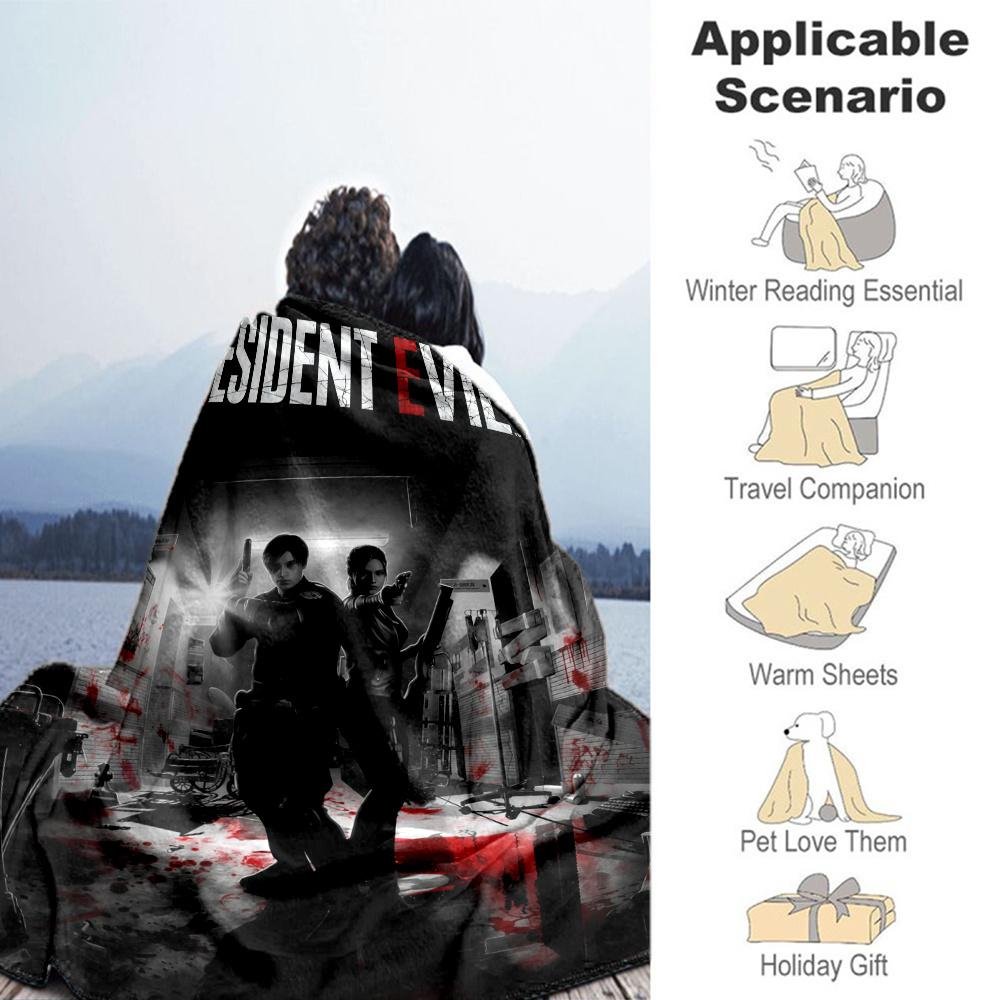 Resident Evil Blanket, High quality Comfortable for All Seasons, Home Decor, Warmth and Comfort