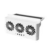 Solar-Powered Three-Head Car Exhaust Fan - Cooling, Ventilation, and Deodorizing System.