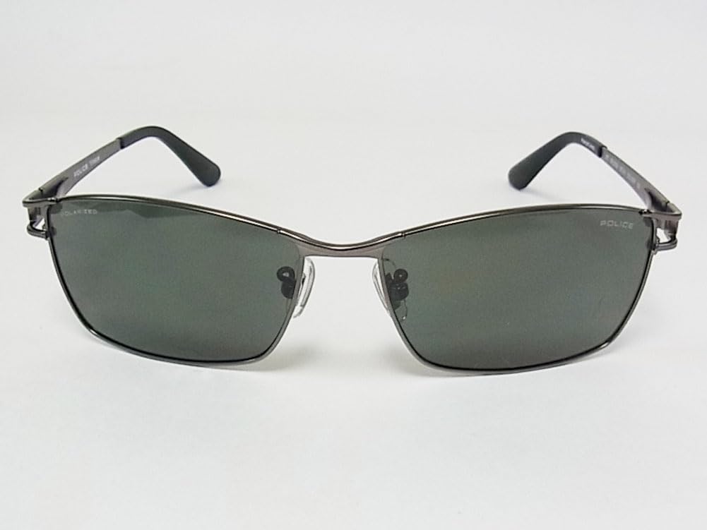 Police SPLQ02J 627P 59 Sunglasses POLICE JET Polarized Lenses Titanium Men's Women's