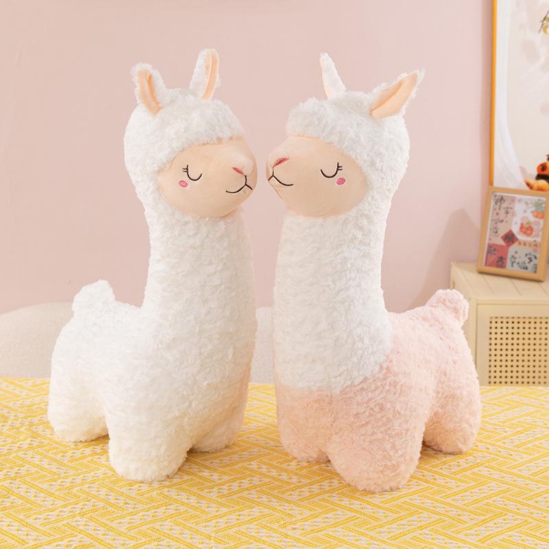 Adorable Alpaca Plush Pillow Toy – Perfect for Bedtime or Birthday Gifts for Girls