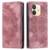 for Xiaomi Redmi Note 17 Pro 5G Mandala Embossed PU Leather Flip Wallet Case Magnetic Closure Cover
