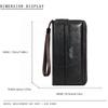 Fashion Zipper Long Wallet Large Capacity PU Clutch Bag Double Layer Multi Card Card Holder Student