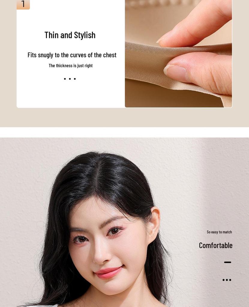 Women's Anti-Sagging Seamless Sports Bra with Gathered Support and Stylish Back Design