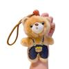 Animal Bear Plush Pendant PP Cotton Little Bear Doll Key Ring  Female Lady Girl
