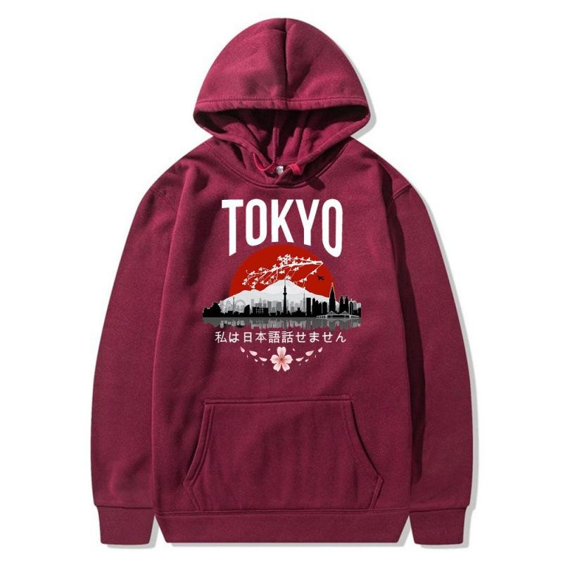 Riman Tokyo Spring and Autumn Men's Trend Fleece Fashion Sports Casual Long Sleeve Sweater