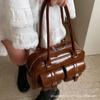 Niche Design Simple Retro Shoulder Portable Commuter Bag Women 2025 Fashion New High-end Bowling Bag