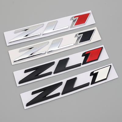 3D Metal Car Auto Stickers ZL1 Fender Trunk Emblem Badge For Camaro ZL1 Cruze Z71 Aveo Captiva Malibu Accessories