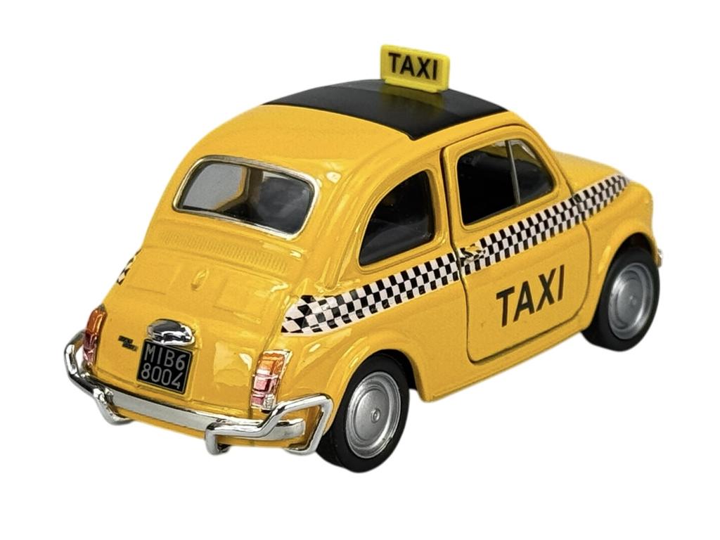 WELLY FIAT NUOVA 500 TAXI 1:34 43606