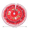 Merry Christmas Round Christmas Tree Skirt Creative Carpet Floor Mat New Christmas Base Cover