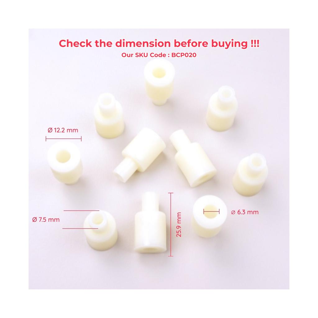 BROSS Auto Parts BCP020 10 Pieces Cable End Rope Dowel for Window Regulator Winder Mechanism Type BCP020 Fast Handling