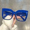 Stylish Jelly Color Cat Eye Glasses - Clear Lens Party Favors Decorative Spectacles Fashionable Accessory for Any Occasion