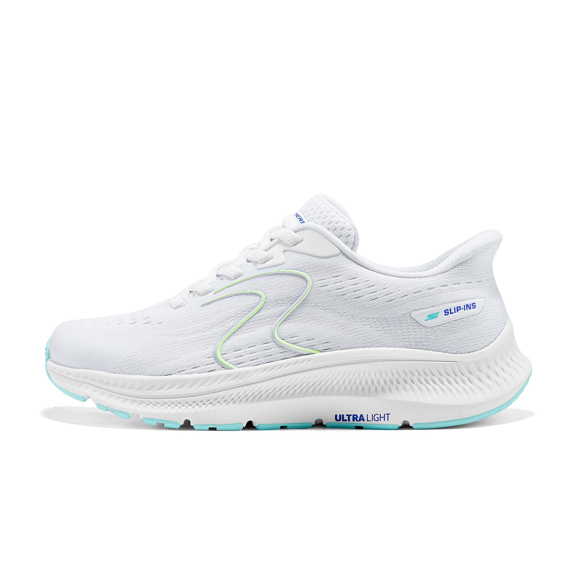 Skechers Go Series Comfortable Versatile Fashion Low-Top Running Shoes Women sneaker White 128643-WHT 35
