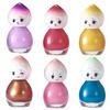 Doll Design Clear Kids Nail Polish Quick Drying Long Lasting Varnish Lacquer