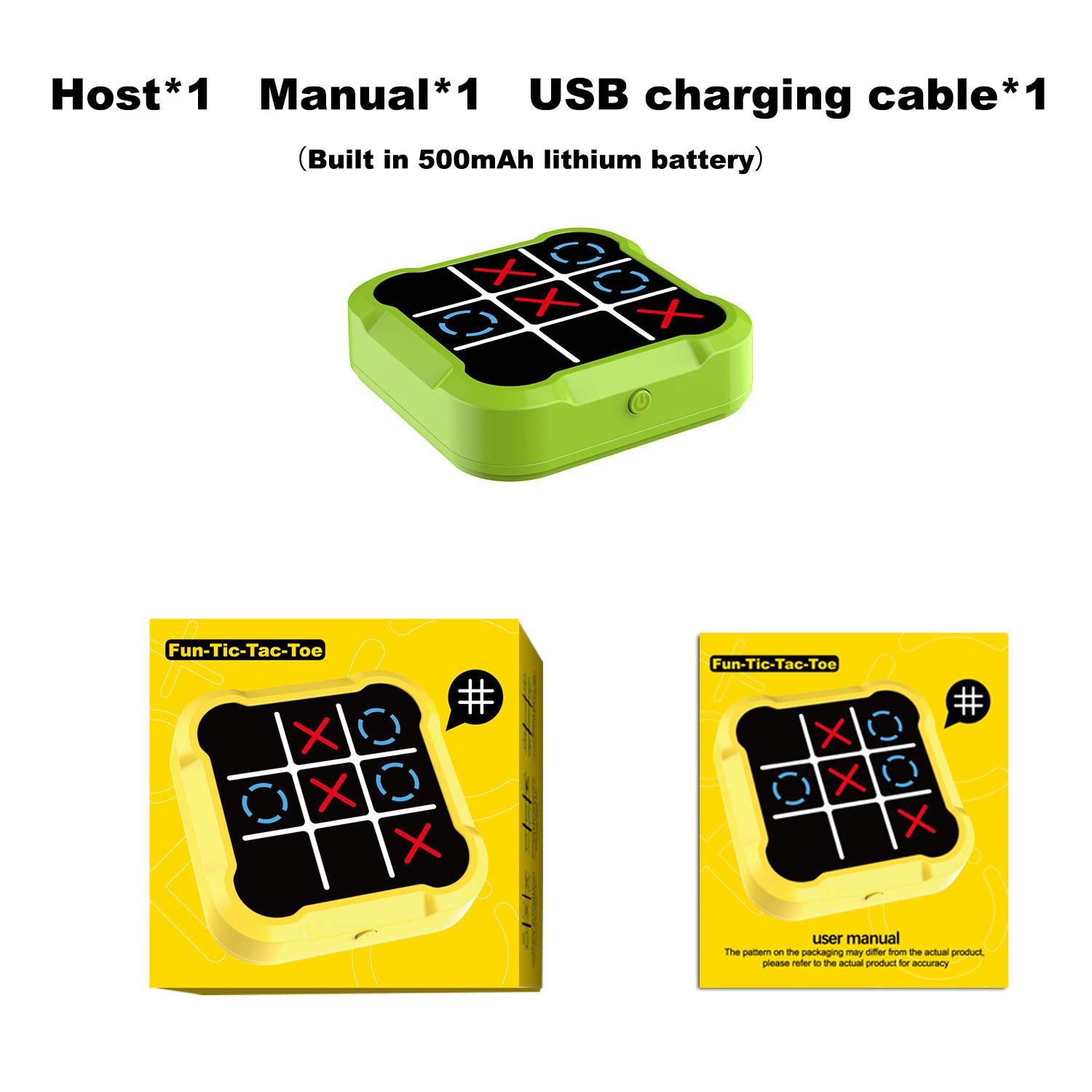 

1 шт. Крестики-нолики Шахматы Электронная головоломка Игрушка Шахматы Многофункциональная игровая машина Шахматная доска Многорежимная