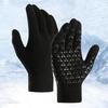 1 Pair Full Fingers Gloves Waterproof Cycling Outdoor Sports Running Motorcycle Ski Touch Screen Fleece For Men Women