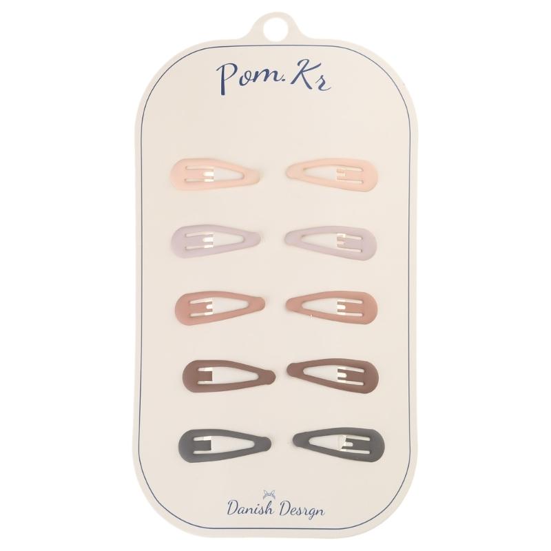 

Набір стильних шпильок для волосся 10 шт. Міцна сплавна шпилька для волосся Легка шпилька для волосся у формі серця зіркою для дівчат для різних зачісок