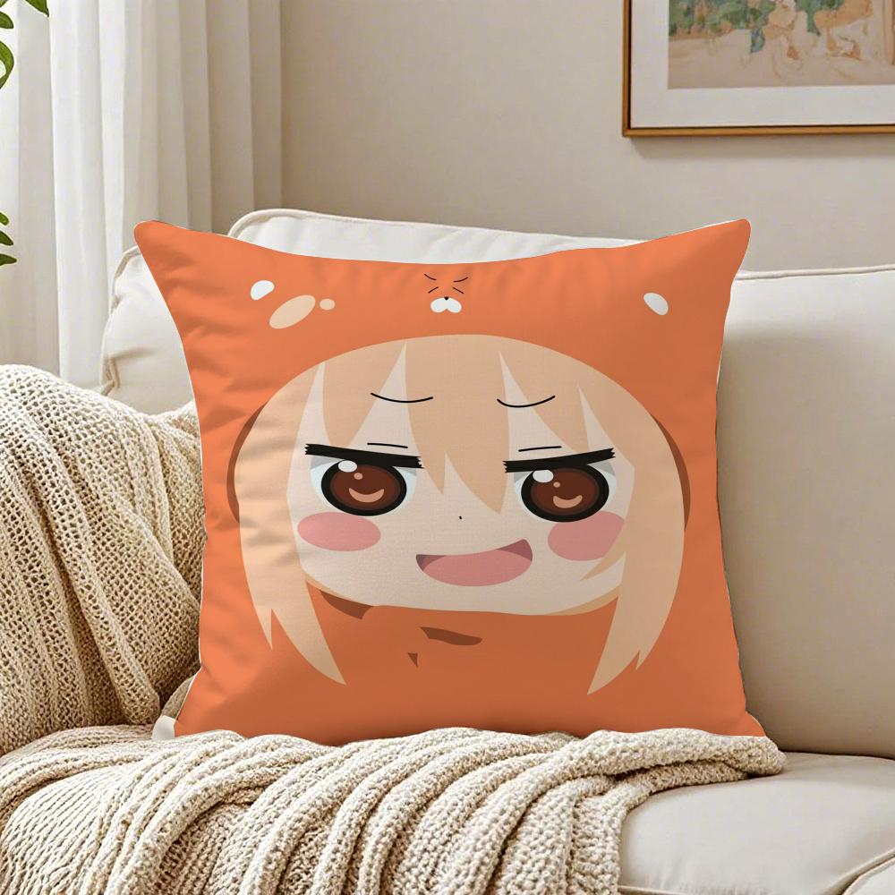 Süßer fauler japanischer Anime HHimouto Umaruchan Kissenbezug Kissenhülle Antimilben Wohnzimmer Sofa Dekor Kissen Zimmer
