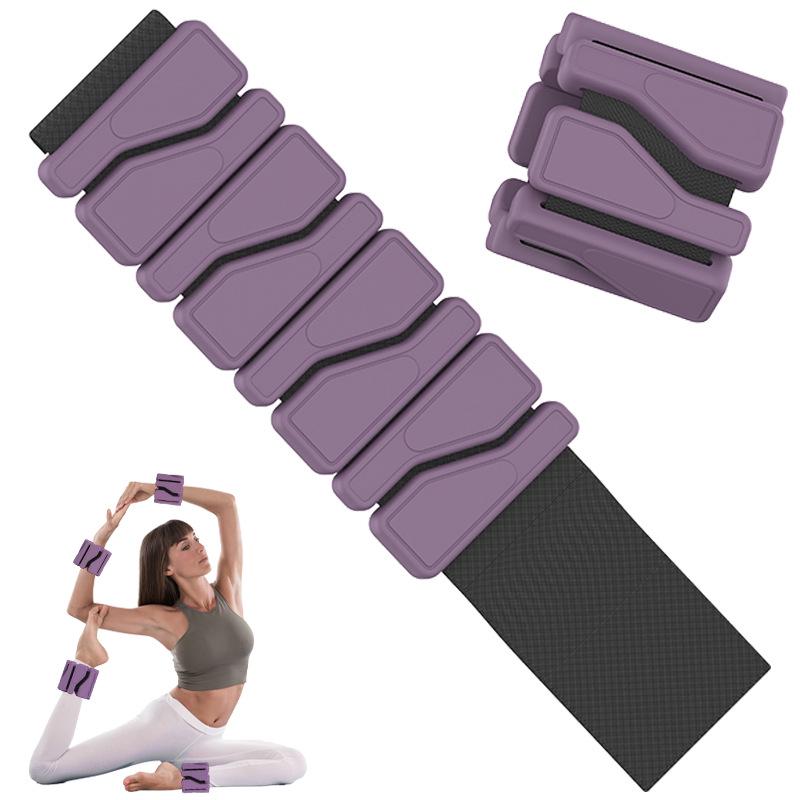 Weighted Silicone Fitness Wristband & Ankle Strap Set for Running and Training