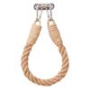 Yousheng Twine Toilet Roll Holder Wall-Mounted Toilet Paper Holder Rustic Twine Rope Paper Roll Dispenser for Bathroom Organization