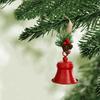 Christmas Bell Ornaments Rustic Festive Decoration Christmas Tree Pendants For Living Room Office Mantel Wall Window Sill