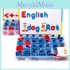 Magnetic English Phonics Toy With Numbers And Symbols For Early Learning