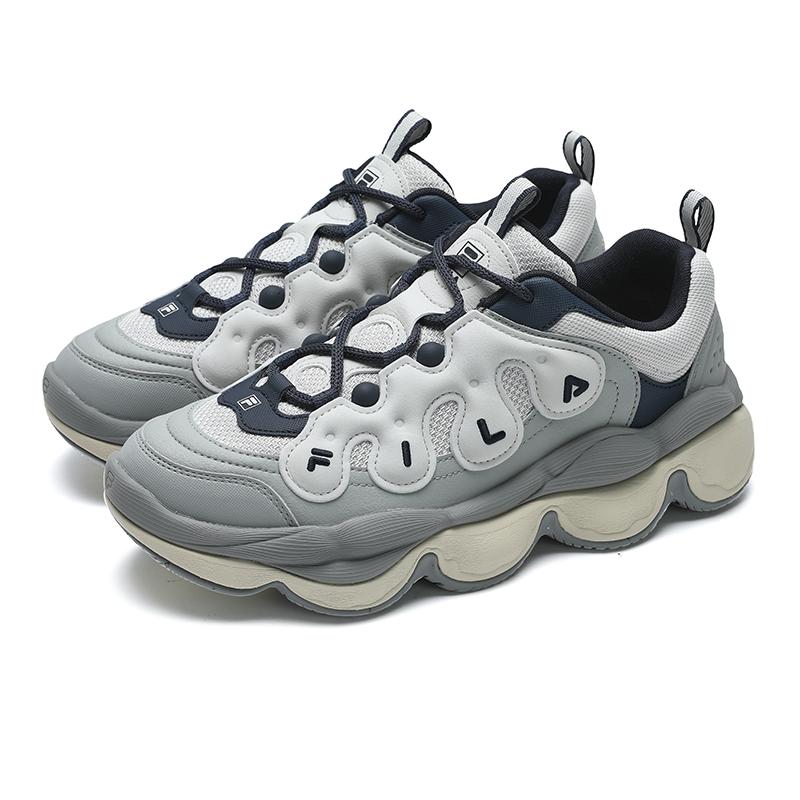 New FILA PEASE Low Top Casual Shoes Unisex Gray F12M441117FAL