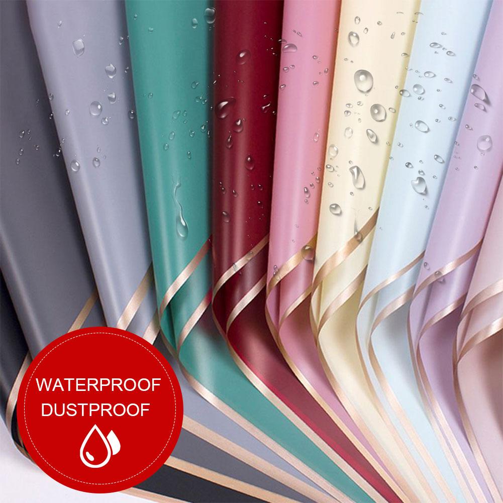 20 Blatt Wasserdichtes Florales Geschenkpapierblätter Frischblumenstrauß Geschenkverpackung