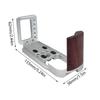 For  X-T30 X-T20 X-T10 Camera Quick Release QR L Plate, Anti Slip Metal Holder Hand Grip, Aluminum Aloy