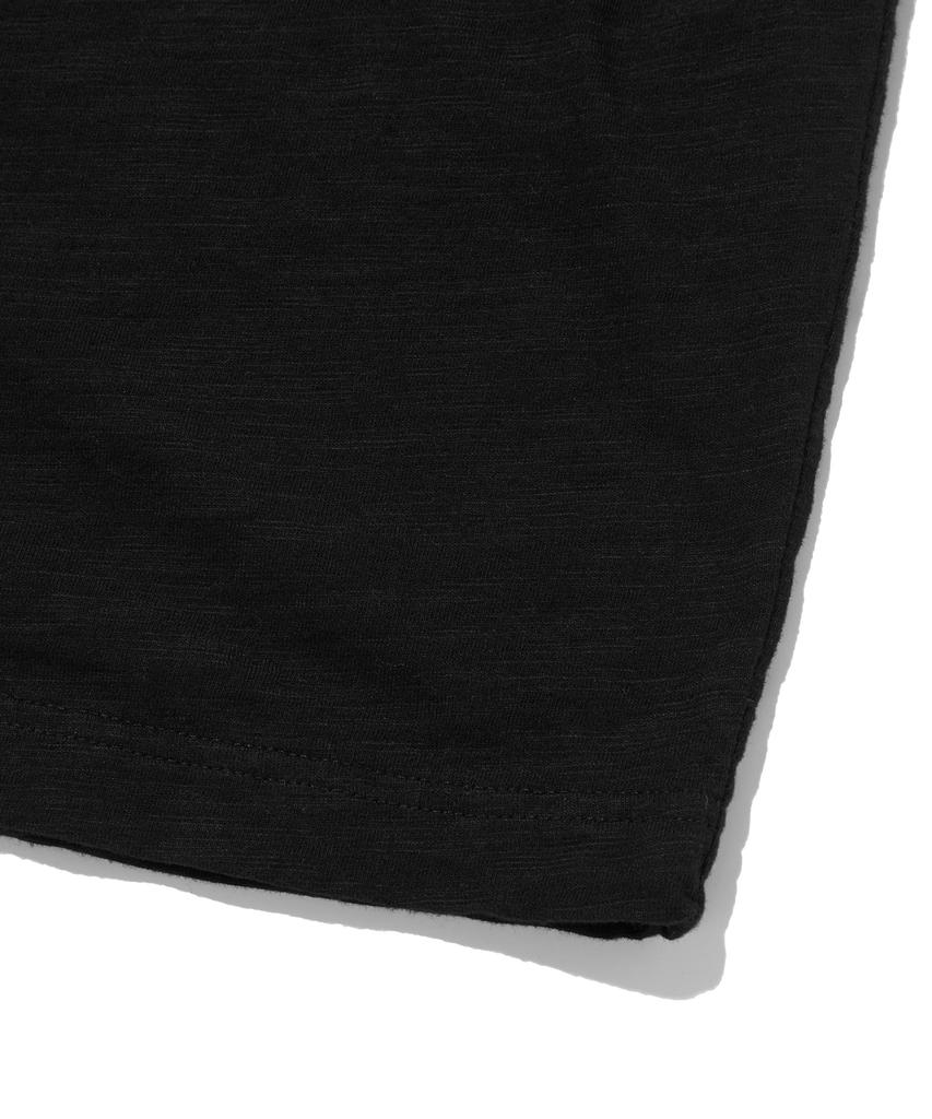 Seuweideu Textured Pocket Tee [Black]