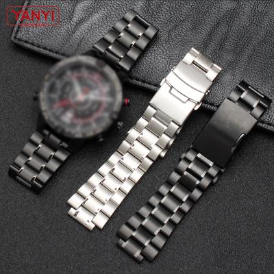 Solid Stainless Steel Watchband for Timex T2N720 T2N721 T2N739 TW2R55500 Watch Strap Men‘s Bracelet 24*16mm Watch Band Metal