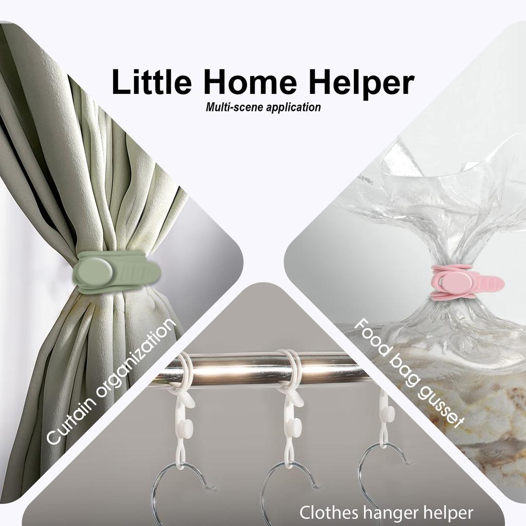 24Pcs Silicone Cable Ties for Bundling Earphone, Phone Charger, Computer Cords, Reusable Cord Organizer Cable Management 6 Color