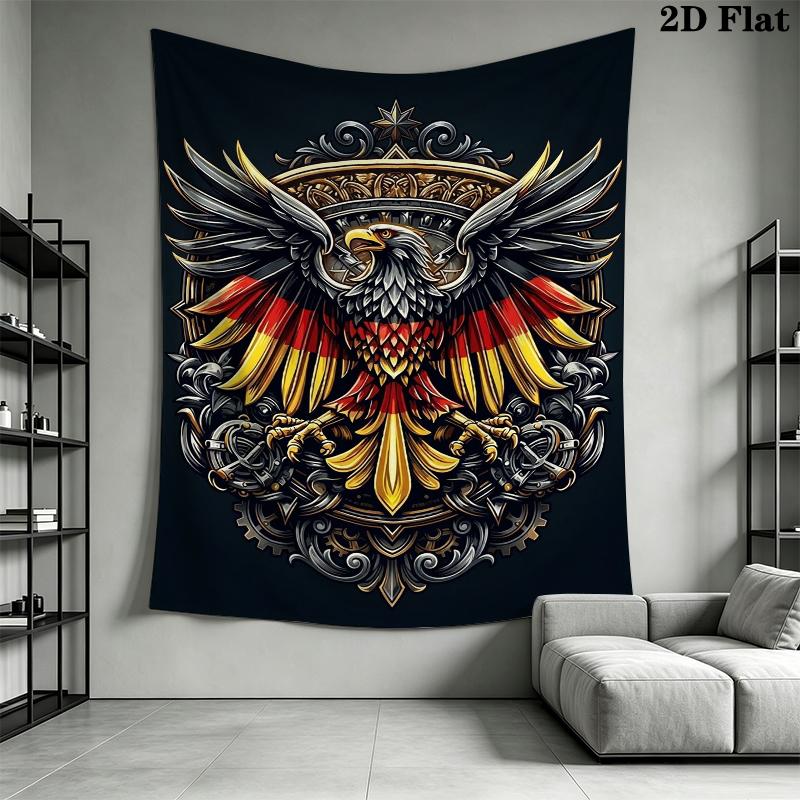 Deutsches Kaiserreich Wandteppich Ästhetischer Wandbehang Bedruckter Stoffdecke Dekorative Wandteppiche für Schlafzimmer Wohnzimmer Heimdekoration