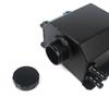 Universal 1L/2L Aluminum Oil Catch Can Reservoir Tank Engine Coolant Radiator Overflow Oil Fuel Tank With Drain Plug Breather