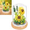 Plant Building Blocks Miniature DIY Building Blocks Bouquet Potted Plants Ornaments Decoration Toys