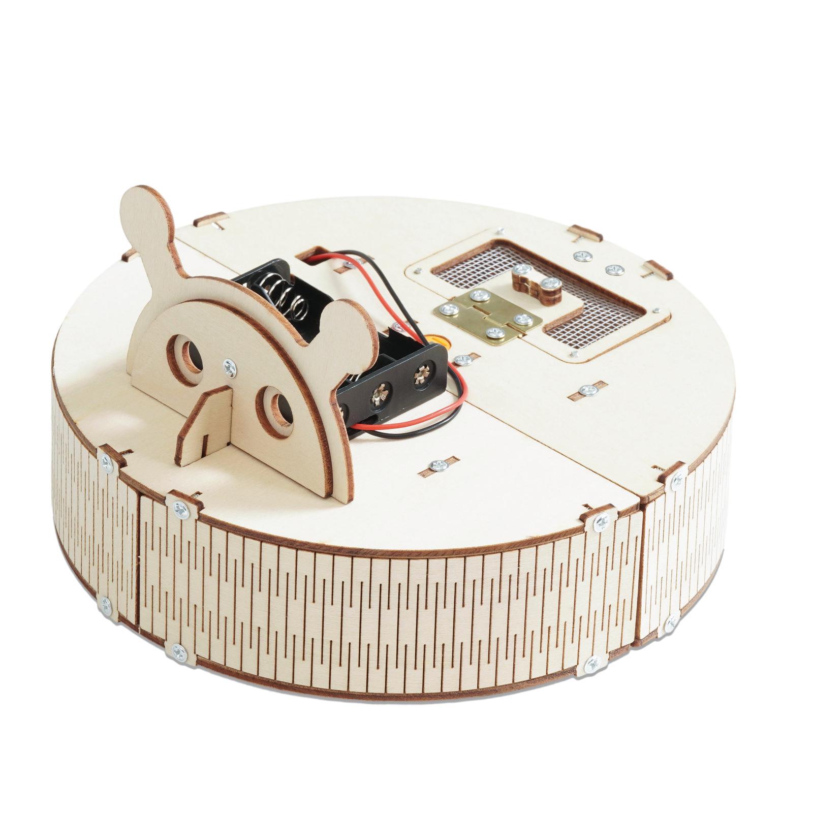 Obstacle Avoiding Sweeping Robot Kit for Primary and Secondary School DIY Science Experiment