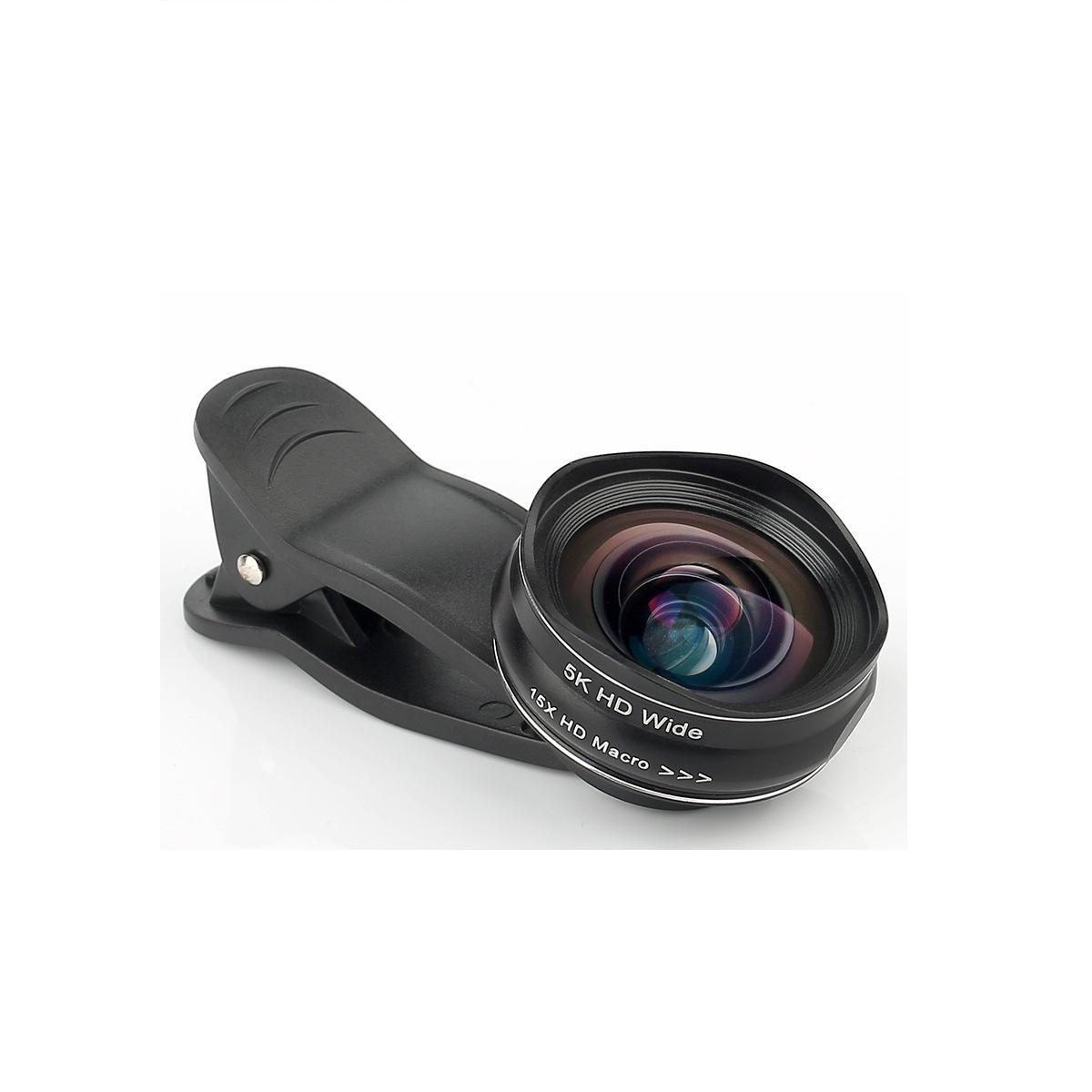 100mm Clip Telephoto Phone Lens Cell Phone Macro Lens Smart Phone Camera Lens Accessory for Smartphone чёрный