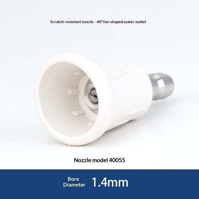 High Pressure Car Washer Nozzle Tips Quick Connect Stainless Steel Sector Sprayer for Auto Detailing Yard Cleaning Use